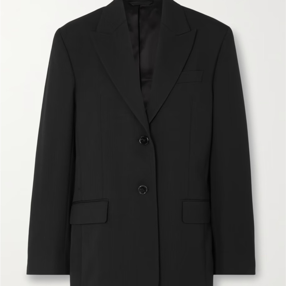 Acne Studios - recycled grain de poudre blazer